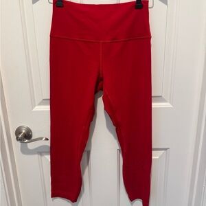 Lululemon Align Red Leggings Size 8